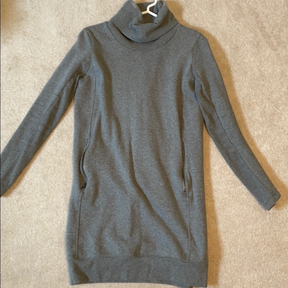 LOFT grey sweatshirt dress. Size small.